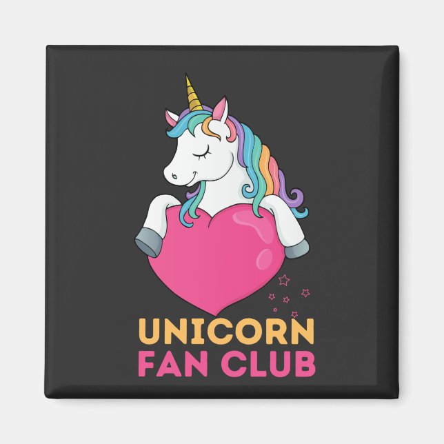 Unicorn Fläkt Klubb Magnet (Framsidan)