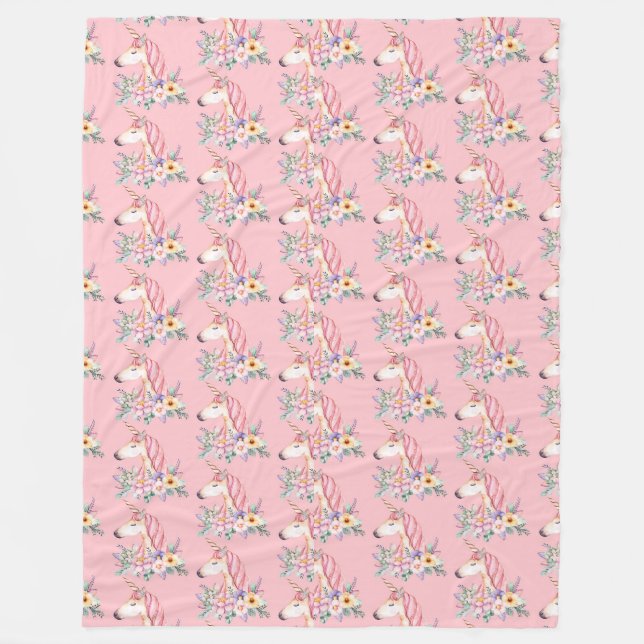 Unicorn Fleecefilt (Framsidan)