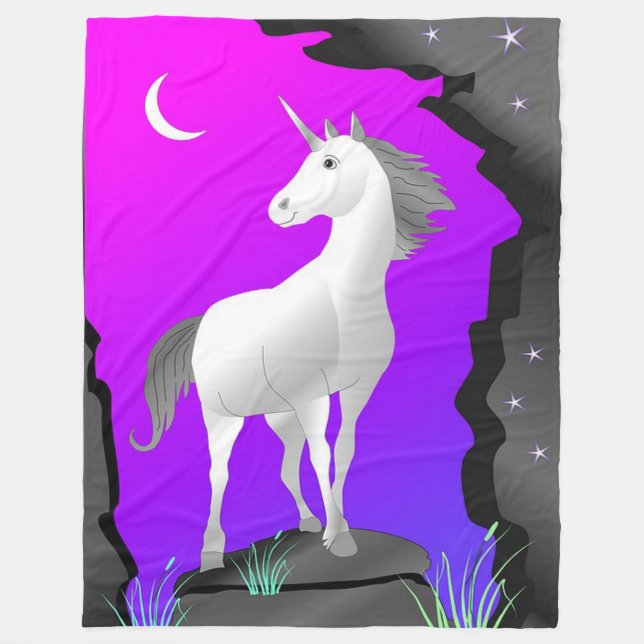 Unicorn Fleecefilt (Framsidan)