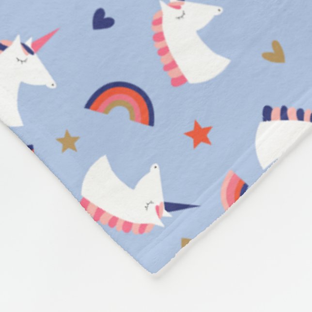 Unicorn Fleecefilt (Hörn)