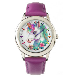 Unicorn & Flowers Armbandsur