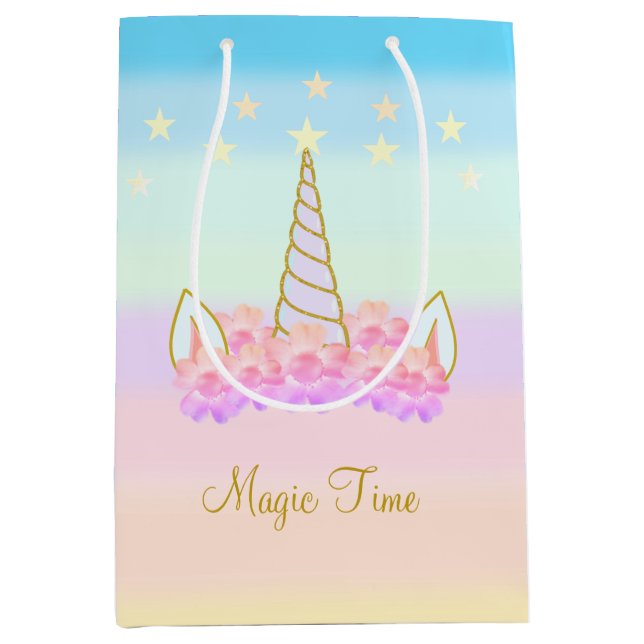 Unicorn Flowers & Stars (Framsidan)