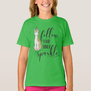 Unicorn följer din Gnistra Party-favoriter T Shirt