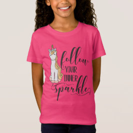Unicorn följer din Gnistra Party-favoriter T Shirt