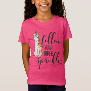 Unicorn följer din Gnistra Party-favoriter T Shirt