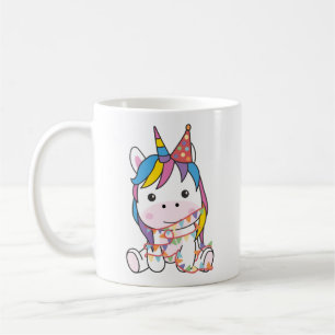 Unicorn-För barn, födelsedagskaffe Mugg