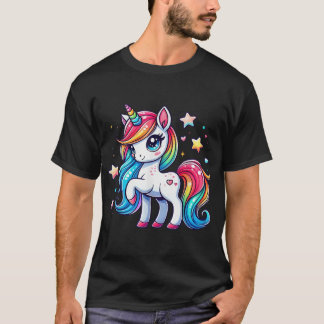 Unicorn For Girls Rainbow Magical Unicorn T Shirt