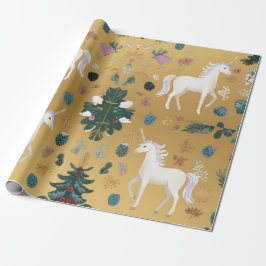 Unicorn Forest Wrapping Paper Presentpapper
