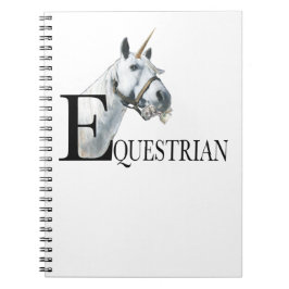 Unicorn från Equestrian side öga Anteckningsbok