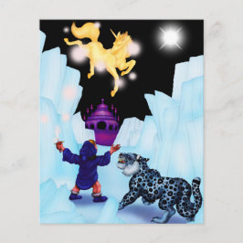 Unicorn Freedom Divine Boy Snö Leopard Fantasy An