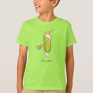 Unicorn Funny Maj Barn Boy T-Shirt