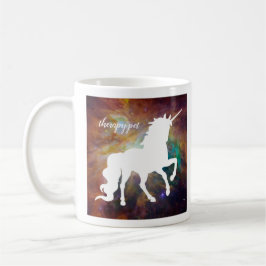 Unicorn Galaxy Therapy Pet Kaffemugg