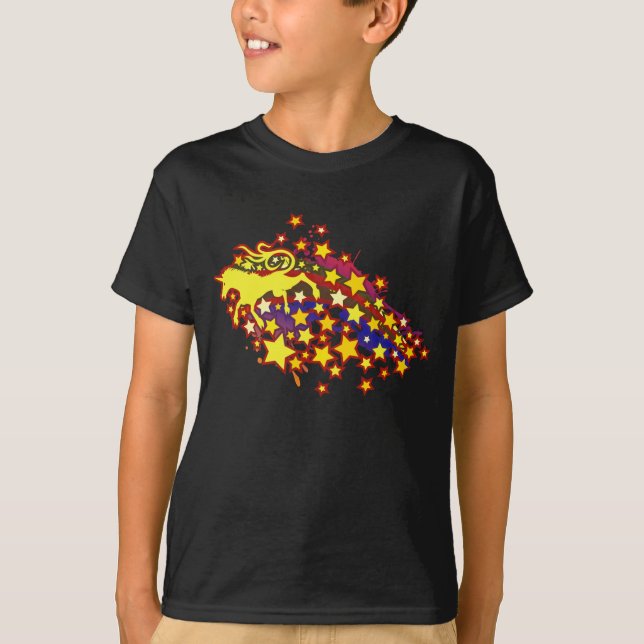 Unicorn_Gallop Tee Shirt (Framsida)