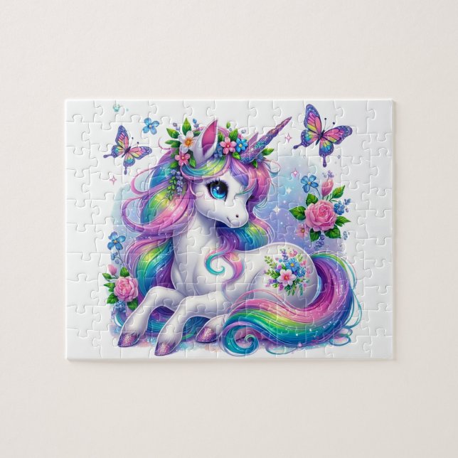 Unicorn Game Puzzle Pussel (Horisontell)