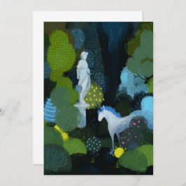 Unicorn Garden Inbjudningar