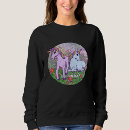 Unicorn Garden Sweatshirt T Shirt