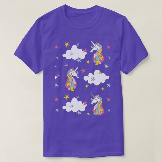 Unicorn-gåvor för kvinnor och Manar T Shirt (Design framsida)