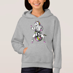 Unicorn Girl Karate Ninja T Shirt