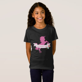 Unicorn Girls Birthday Unicorn Älskare T Shirt