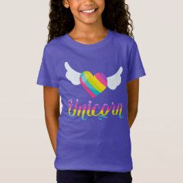 Unicorn Girls Bra Jersey T-Shirt