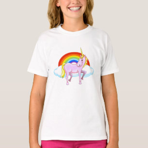 Unicorn Girl's Sweatshirt Tee Shirt