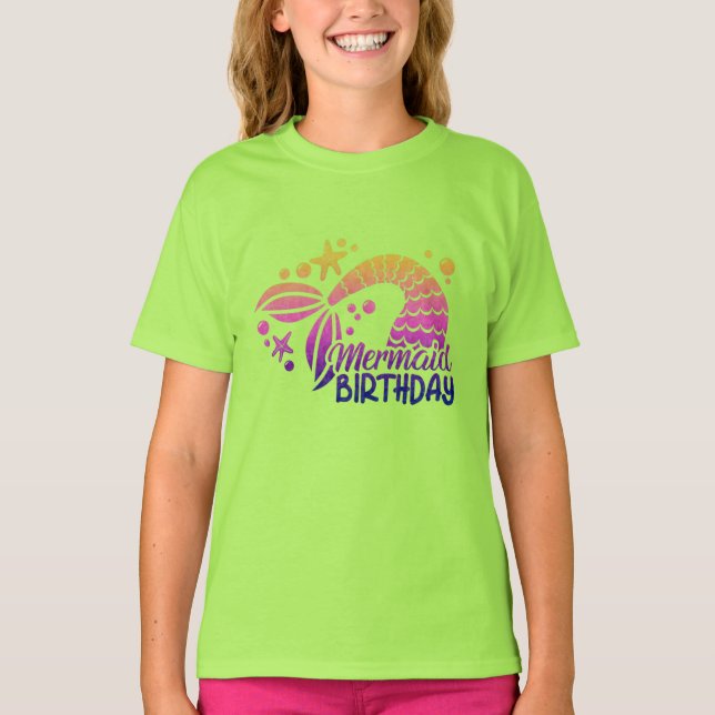Unicorn Girls T-Shirt (Framsida)