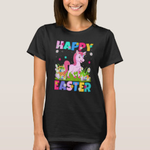 Unicorn Glad påsk Bunny Unicorn Påsk Söndag T Shirt