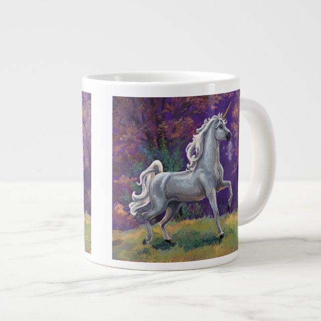 Unicorn Glade Jumbo Mugg (Framsida höger)