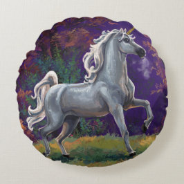 Unicorn Glade Rund Kudde