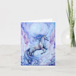Unicorn Greeting Card Kort
