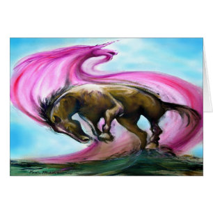 Unicorn Hälsningskort