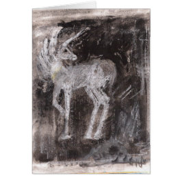 Unicorn Hälsningskort