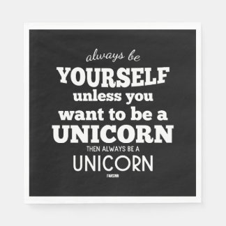 Unicorn-hästmytiska varelser Pony Unicorn Pappersservett