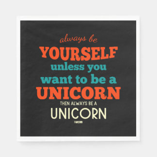 Unicorn-hästmytiska varelser Pony Unicorn Pappersservett
