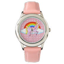 Unicorn & Hearts Wrist Watch