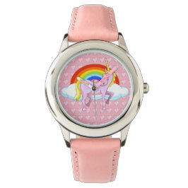 Unicorn & Hearts Wrist Watch Armbandsur
