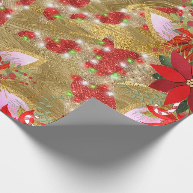 Unicorn-Helgdagar Lux Unicorn Spark Red1 Presentpapper (Hörn)