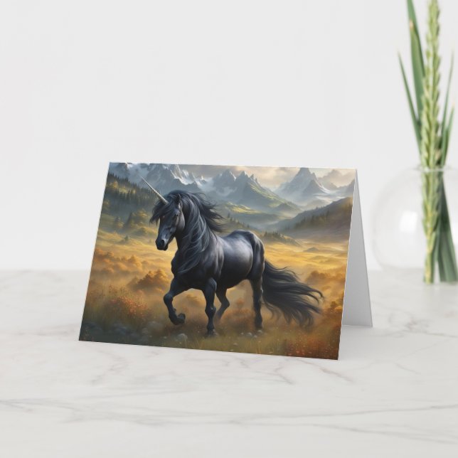 Unicorn Helgkort (Framsida)