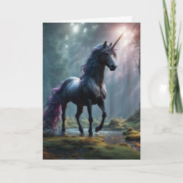 Unicorn Helgkort