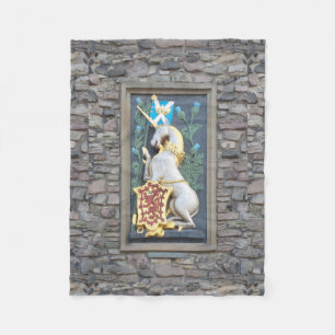 Unicorn, Holyrood Palace Fleecefilt