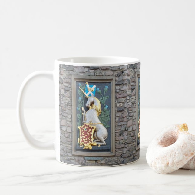 Unicorn, Holyrood Palace Kaffemugg (Med munk)