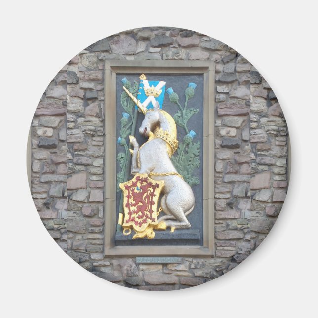 Unicorn, Holyrood Palace Magnet (Framsidan)