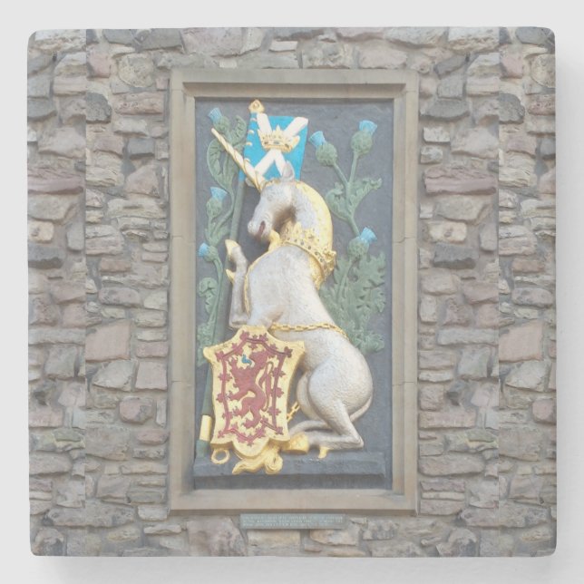 Unicorn, Holyrood Palace Stenunderlägg (Framsidan)