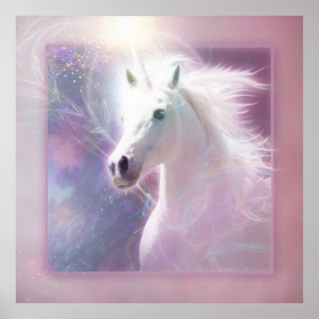 Unicorn Horse SHAFIRE Poster (Framsidan)