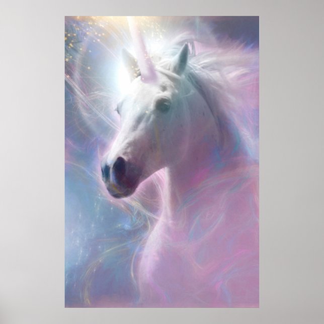 Unicorn Horse SHAFIRE Poster (Framsidan)