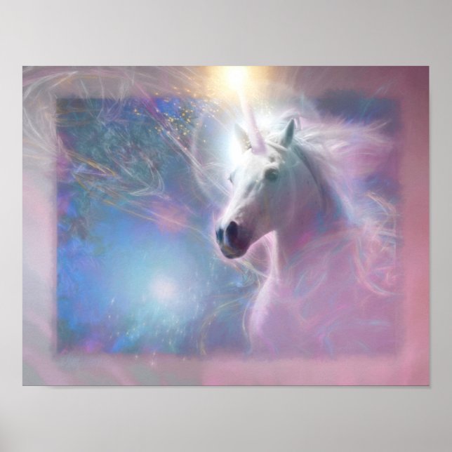 Unicorn Horse SHAFIRE Poster (Framsidan)