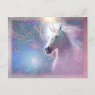 Unicorn Horse SHAFIRE Vykort