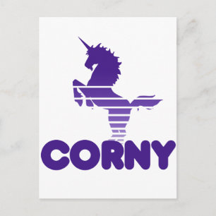 Unicorn Humor Vykort