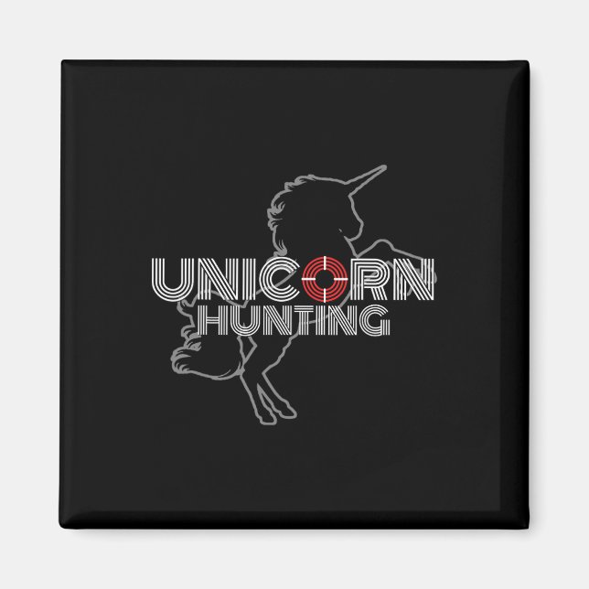 Unicorn Hunting Swingers Magnet (Framsidan)
