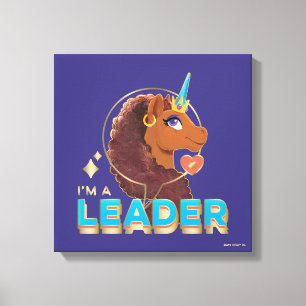 Unicorn "I’a Leader’ Design Canvastryck